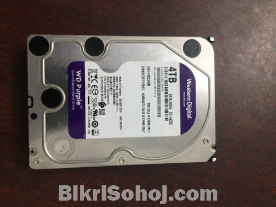 WD 4TB hard drive